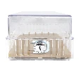 guarda termostato 6 3/8” x  3 1/2” (162mm x 88.9mm) de plástico transparente